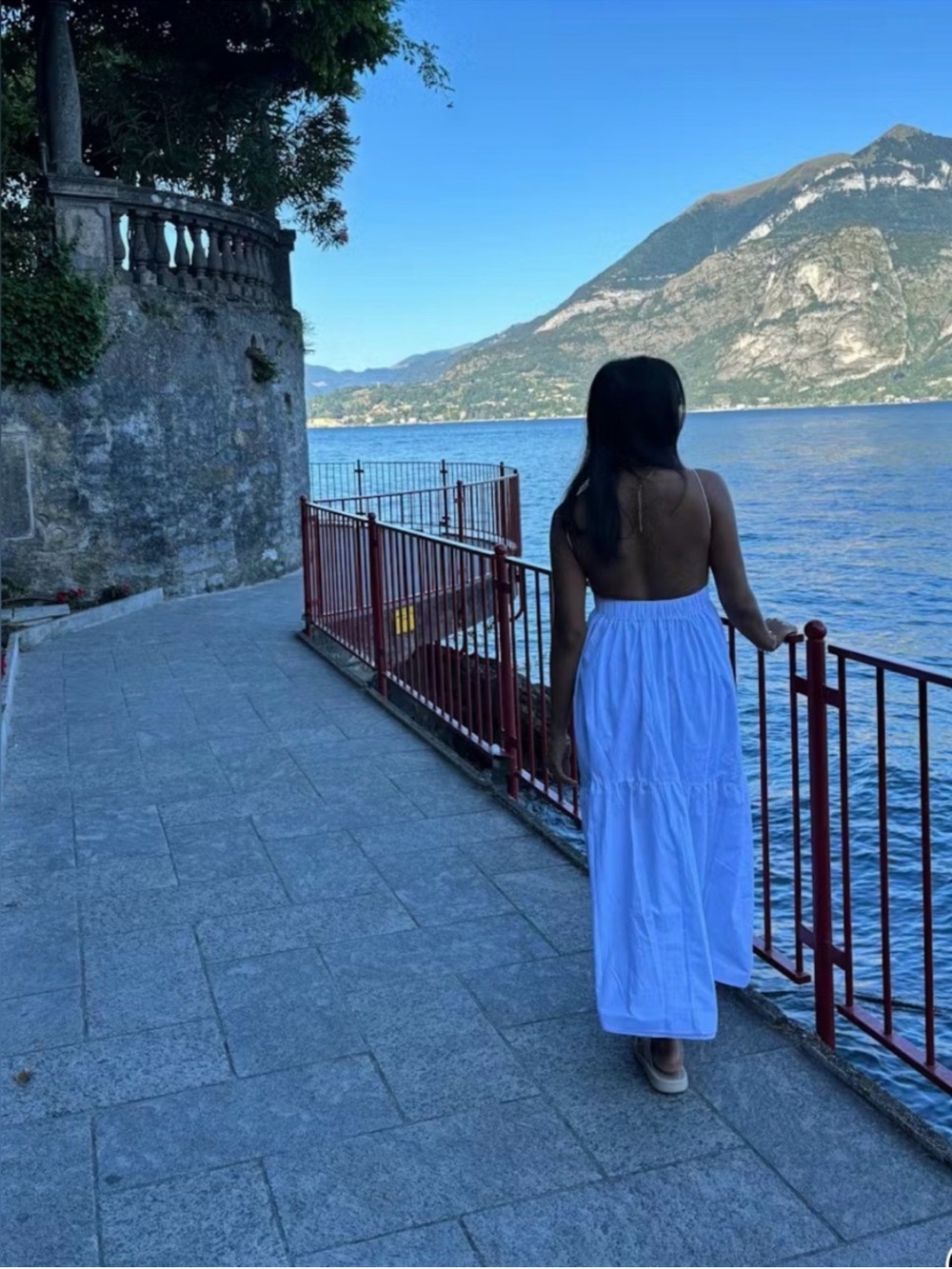 NWT Commense Elegant White Maxi Dress - Picture 2 of 5